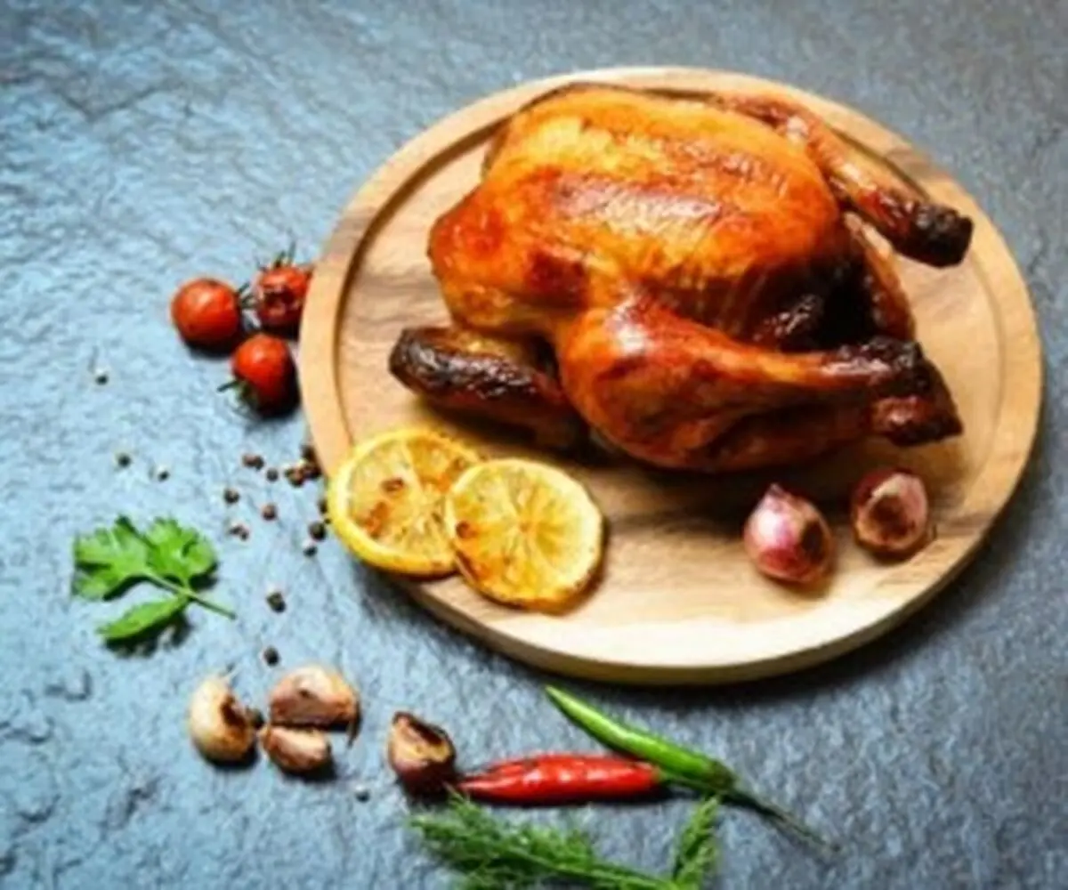 گرفتن بوی بد مرغ در غذا