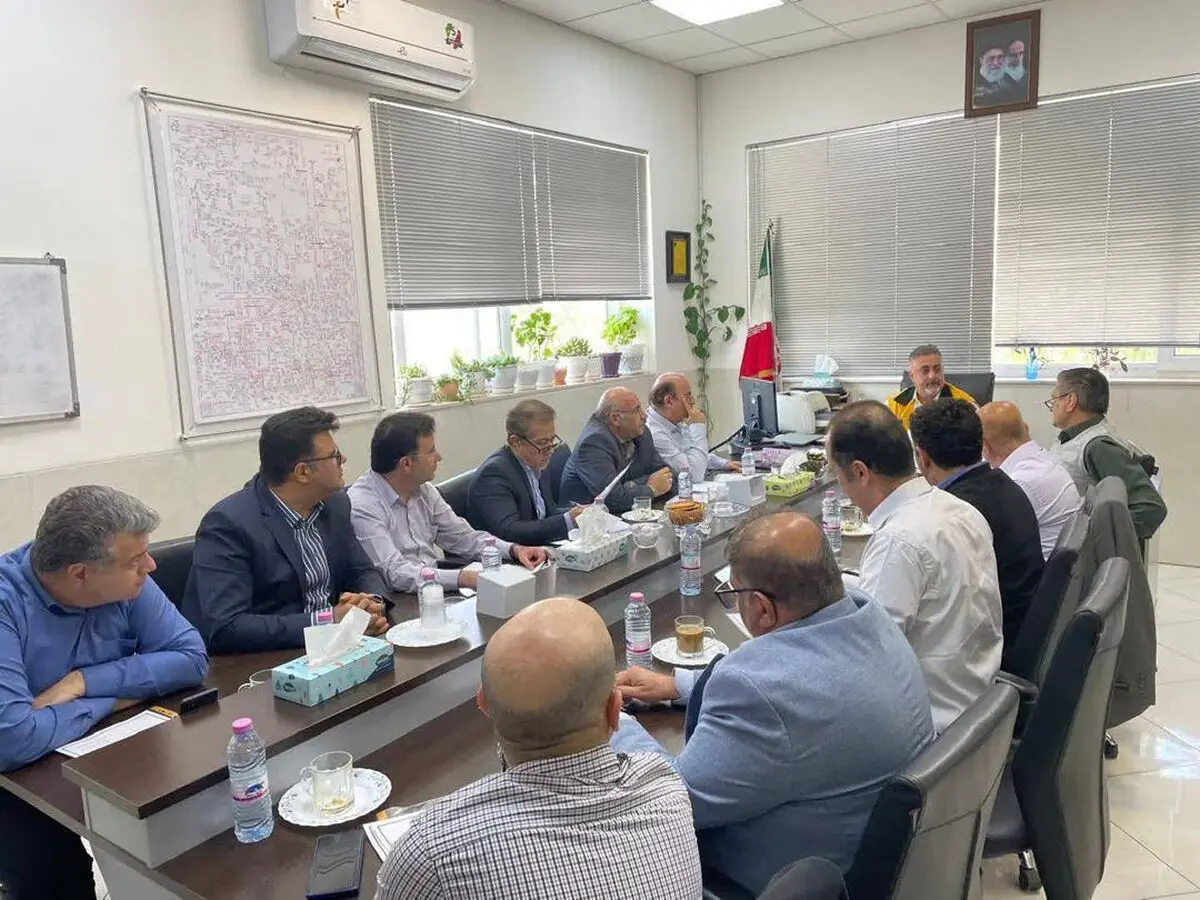 برگزاری مانور نقطه صفر در شرکت توزیع نیروی برق شیراز 