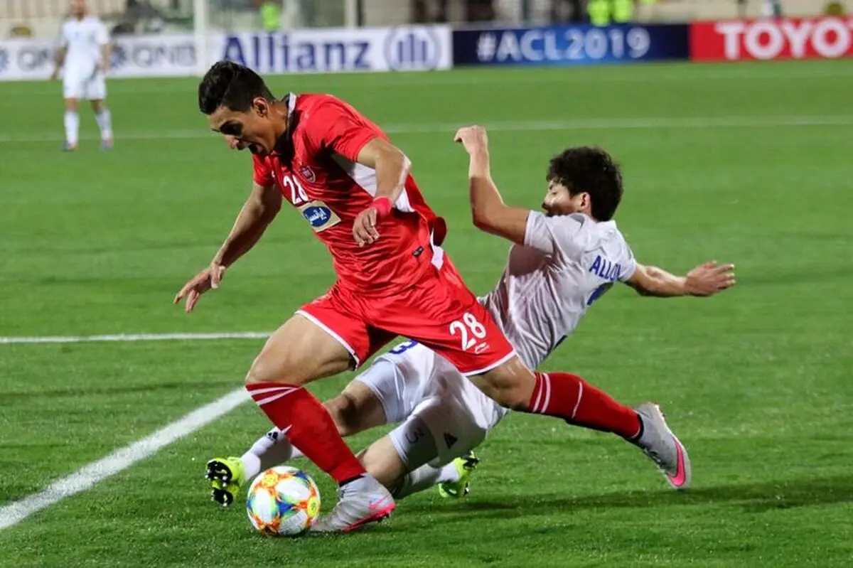 ناداوری علیه پرسپولیس در بازی آسیایی؛ گل پاختاکور 2 بار باید مردود می‌شد