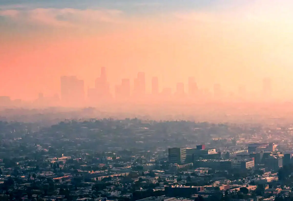 تاثیر آلودگی هوا بر کاهش عملکرد ریه 

