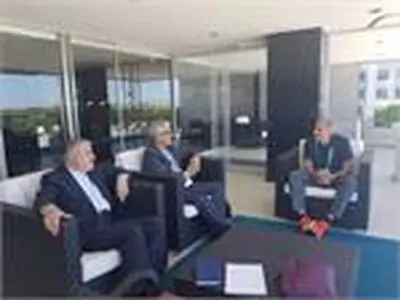 دیدار دکتر صالحی امیری با رئیس فدراسیون بین المللی هندبال
