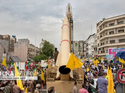 راه‍پمایی روز قدس ۱۴۰۱ در تهران/ ۳