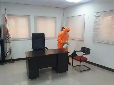 آماده‌سازی اتاق مخصوص تست کرونا در باشگاه فولاد