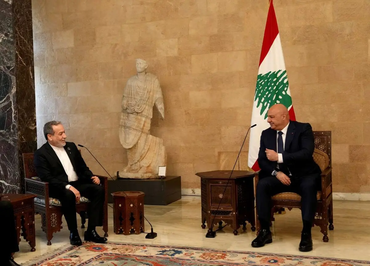 دیدار عراقچی با رییس‌جمهور لبنان 