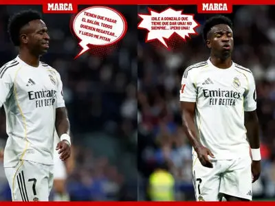 اعتراض وینیسیوس به ژابی آلونسو: بگو به من پاس بدهند!