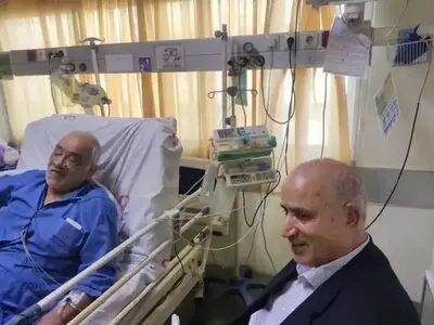 رضا غیاثی به‌دلیل مشکل قلبی در بیمارستان بستری شد