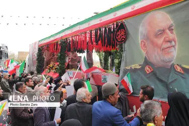 تشییع سرلشکر شهید مجید خادمی - شیراز 