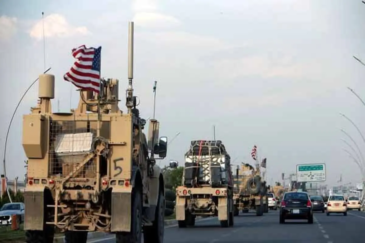 
US military convoy enters eastern Syria
