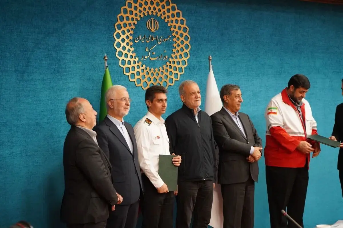 تقدیر رئیس‌جمهور از رئیس آتش‌نشانی شیراز