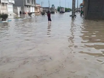 بارش ۴۰ میلی متری باران در آبپخش /ضرورت بهسازی ونوسازی خیابان‌ها وگذرگاه های شهر 