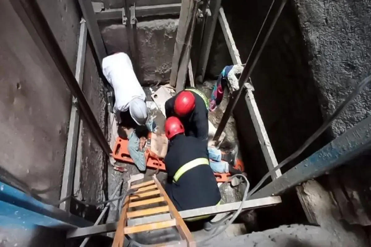 مرگ کارگر ساختمانی بر اثر سقوط در چاله آسانسور در ارومیه