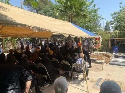 پیکر شاپور رحیمی خواننده و نوازنده عود در خانه ابدی آرام گرفت+عکس