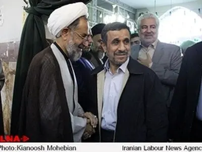 مراسم ختم پدر حیدر مصلحی وزیر اسبق اطلاعات