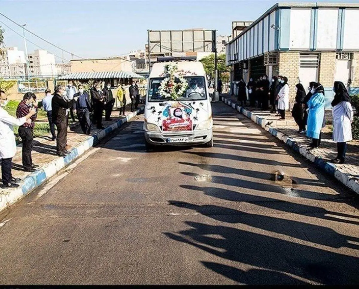 مدافع سلامت ‌کادر درمان فرماندهی انتظامی آذربایجان غربی آسمانی شد