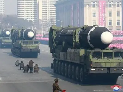 North Korea appears to hold anniversary military parade, South Korea says