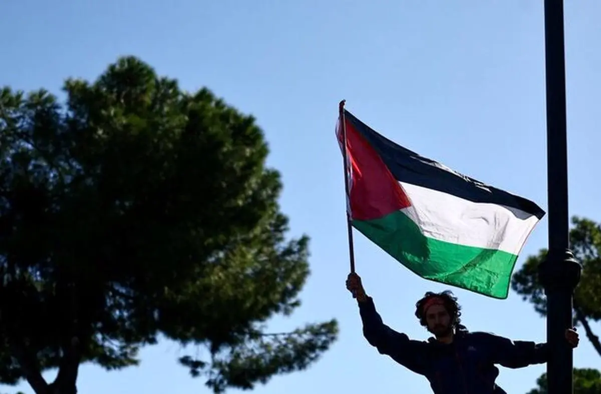 تظاهرات سراسری در ایتالیا در حمایت از فلسطین 