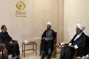 رئیس مرکز تحقیقات کامپیوتری علوم اسلامی با مدیر کل صدا و سیمای استان قم دیدار کرد