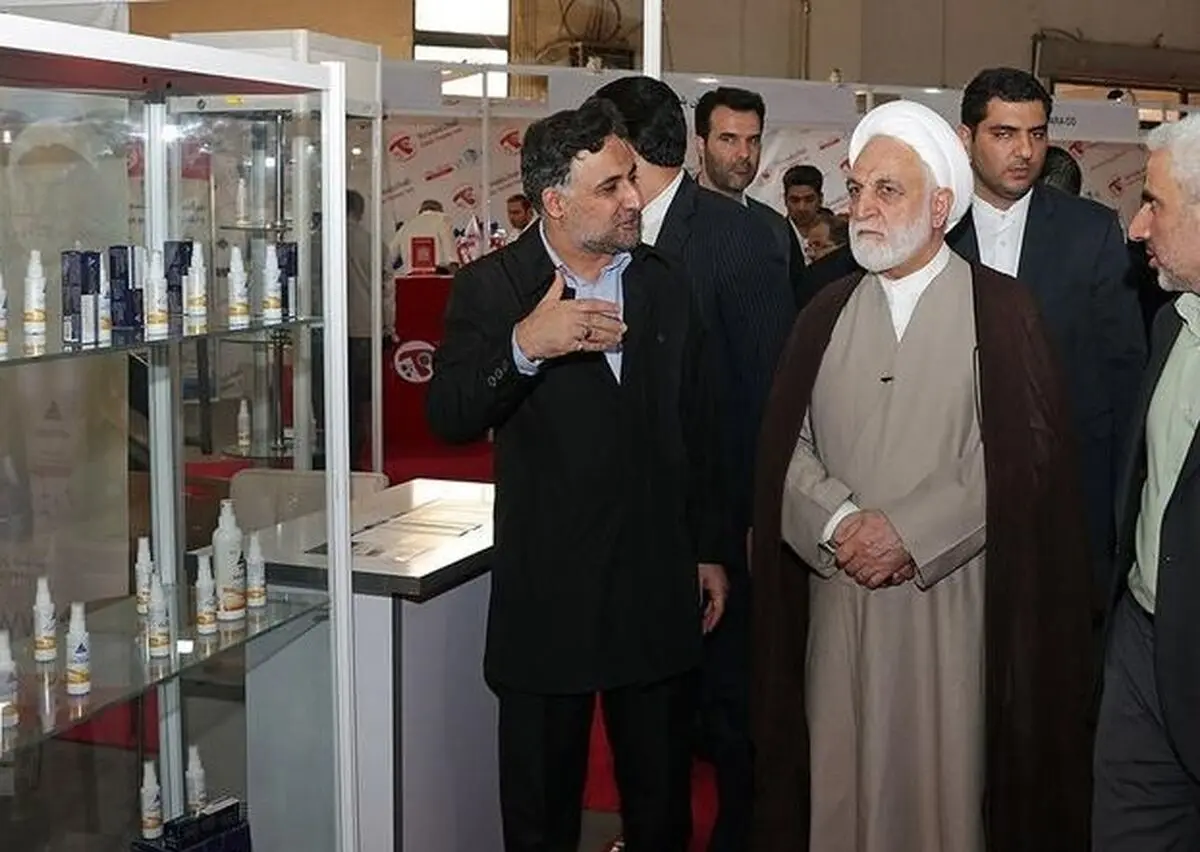 بازدید رئیس قوه قضائیه از چهاردهمین نمایشگاه فناوری نانو در راستای کمک به توسعه فعالیت‌های شرکت‌های دانش‌بنیان