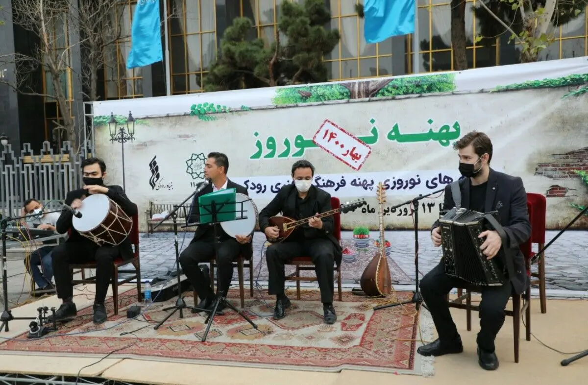 برنامه «پهنه نوروز» مقابل تالار وحدت برگزاری می‌شود
