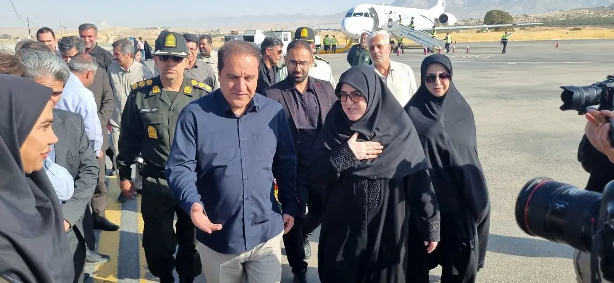 سخنگوی دولت وارد ایلام شد