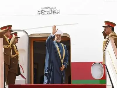 Oman’s Sultan arrives in Iran for two-day state visit