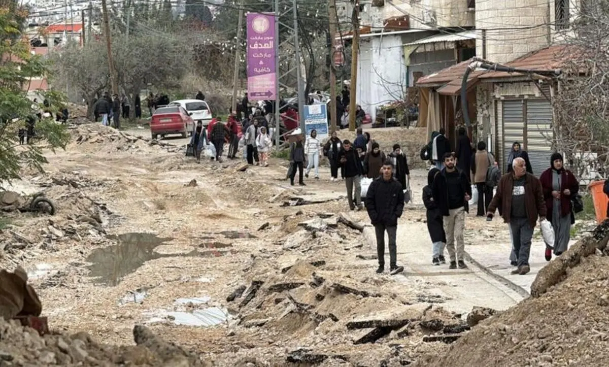آواره شدن ۲۰۰ خانواده در اردوگاه طولکرم توسط صهیونیست‌ها
