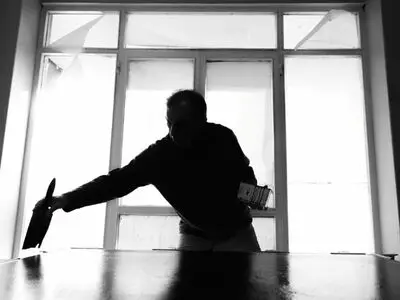 آخرین نمایشگاه بابک اطمینانی در بنیاد لاجوردی+فیلم