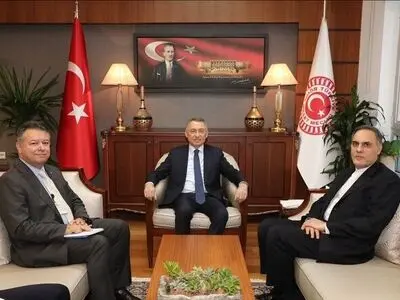 دیدار سفیر ایران در آنکارا با فوات رئیس کمیسیون سیاست خارجی مجلس ترکیه