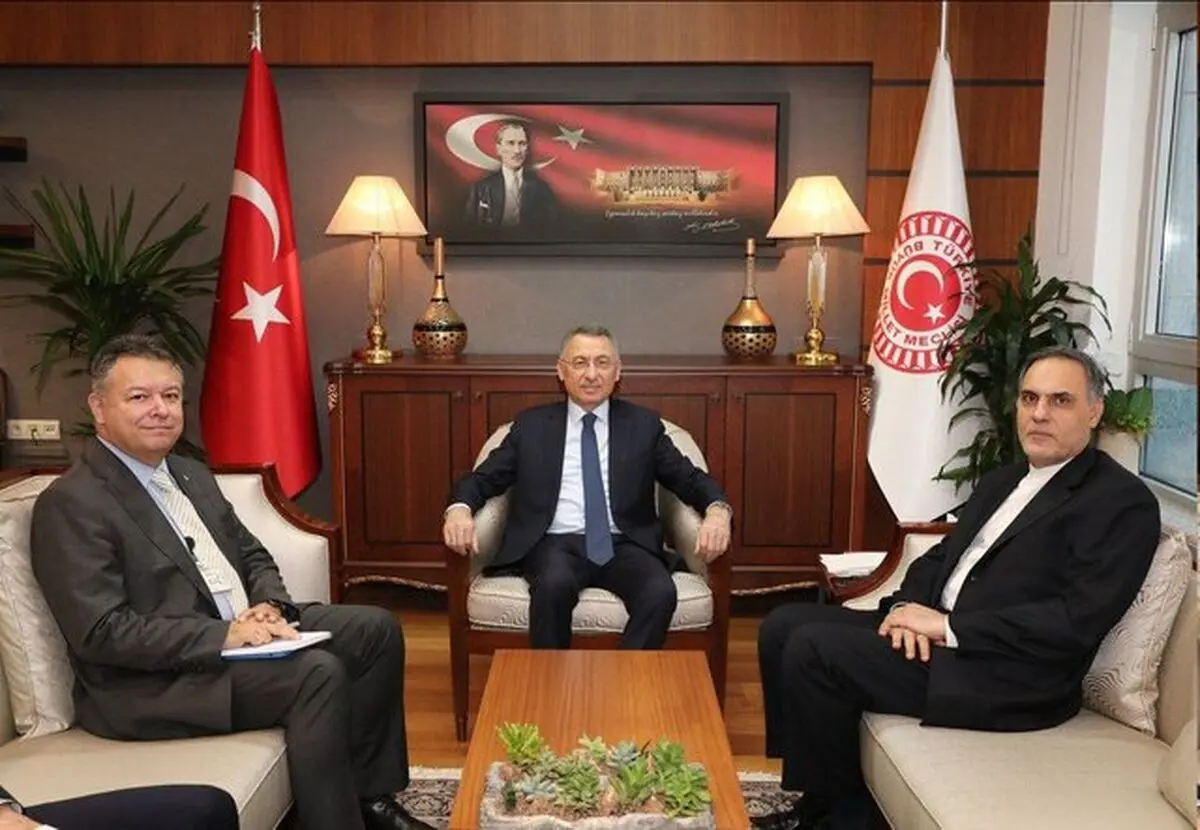 دیدار سفیر ایران در آنکارا با فوات رئیس کمیسیون سیاست خارجی مجلس ترکیه