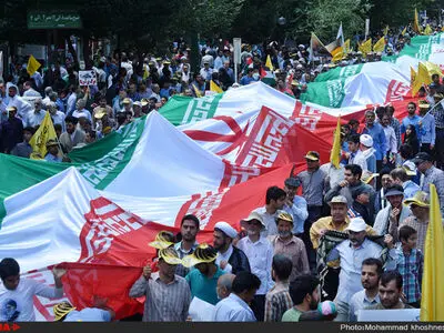 بازتاب راهپیمایی روز قدس در رسانه‌های بین‌المللی/ ایرانی‌ها یکصدا به معامله قرن «نه» گفتند