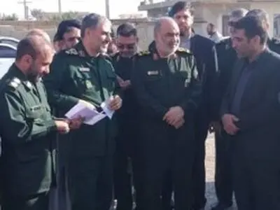 فرمانده کل سپاه پاسداران صبح امروز وارد بندر ماهشهر شد