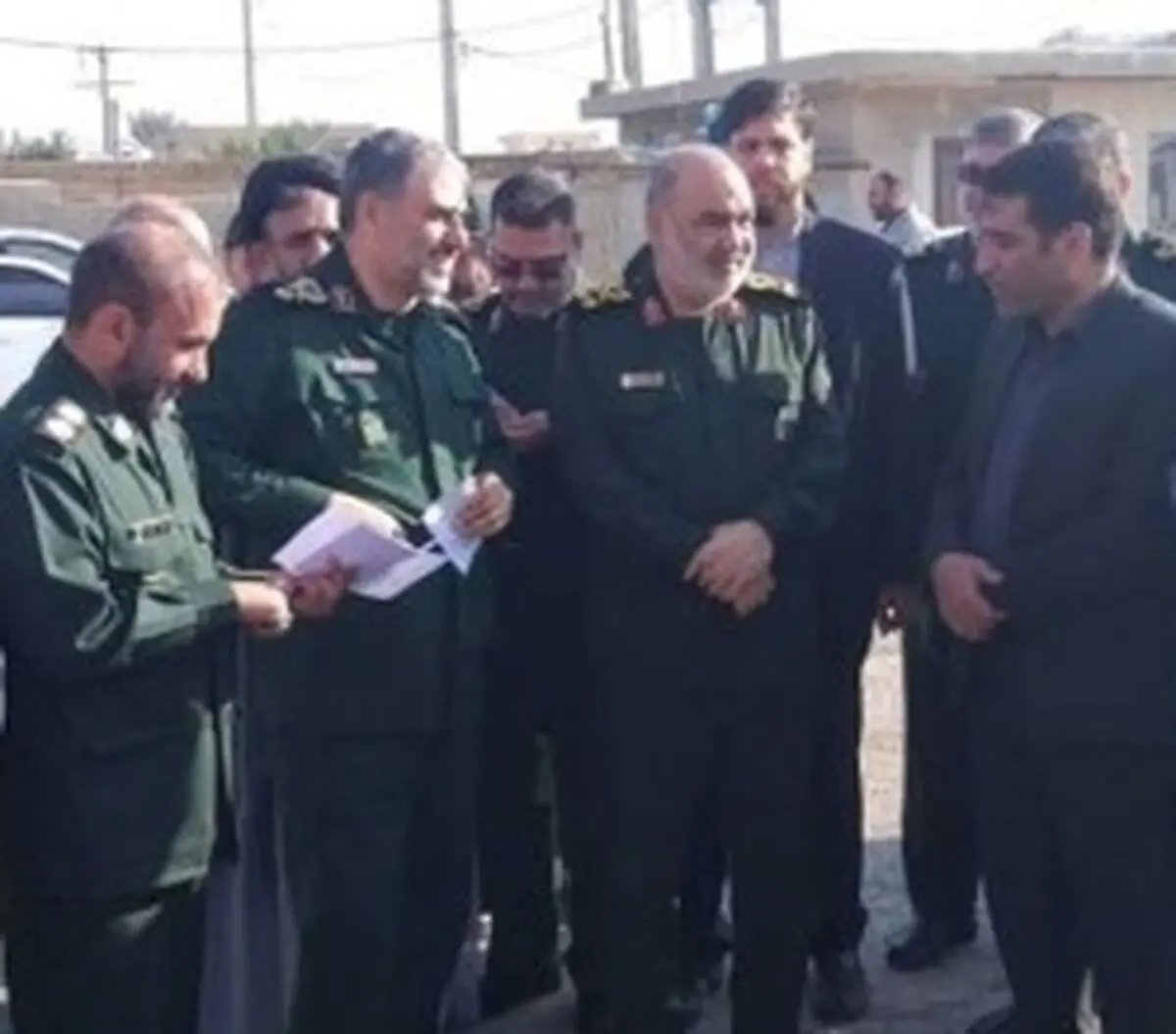 فرمانده کل سپاه پاسداران صبح امروز وارد بندر ماهشهر شد