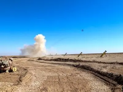 مانور پهپادی یگان سجیل در حضور فرمانده کل سپاه
