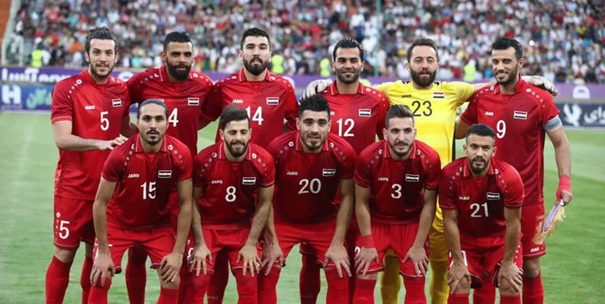 لیست تیم ملی فوتبال سوریه برای بازی دوستانه با ایران اعلام شد+عکس