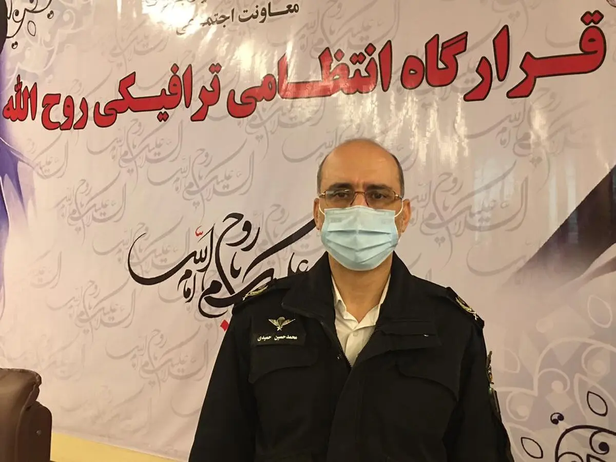 آماده باش پلیس راهور در معابر منتهی به بهشت زهرا