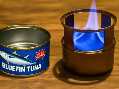 آموزش ساخت شمع اضطراری با قوطی تن ماهی در زمان قطعی برق