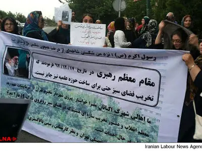 اهالی اکباتان خواستار مداخله سازمان محیط زیست هستند 