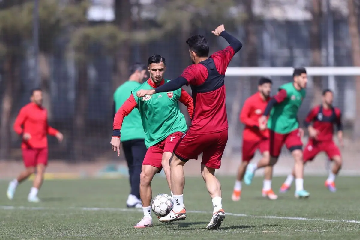 تمرین پنج‌شنبه پرسپولیس با بازگشت دو مصدوم