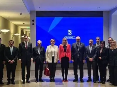 دیدار سفرای کشورهای اسلامی مقیم با وزیر امور خارجه فنلاند