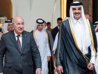 «عبدالمجید تبون» وارد قطر شد