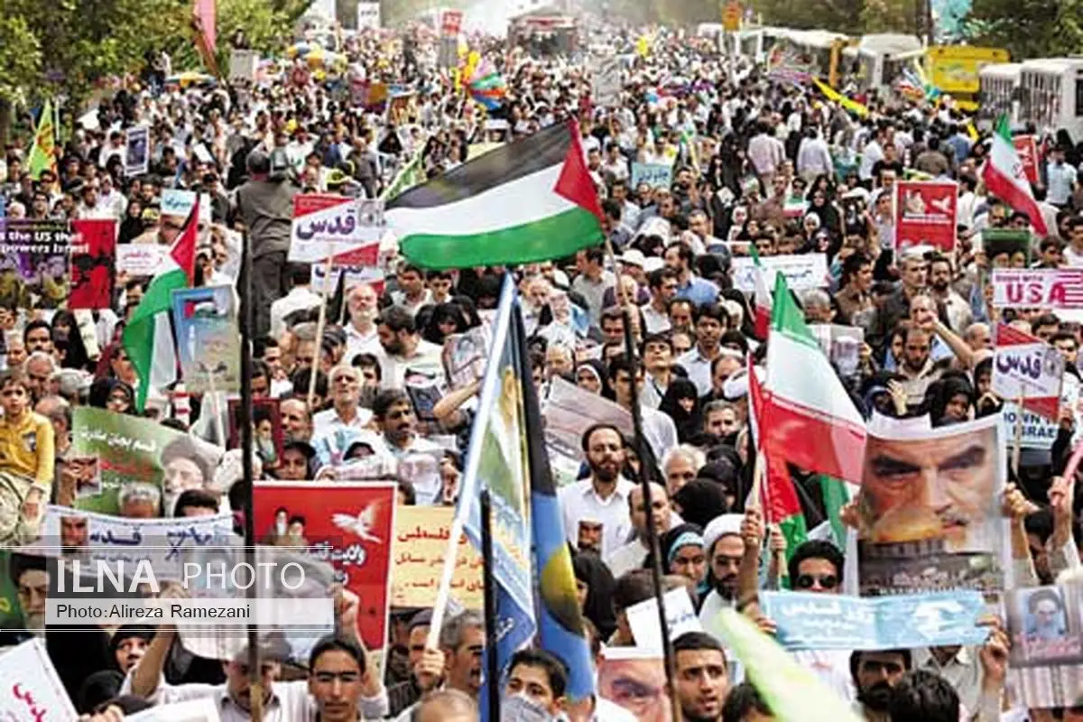 آغاز راهپیمایی روز قدس در سراسر استان مازندران