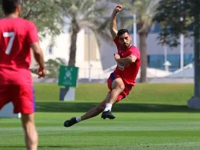 تمرین صبح آدینه پرسپولیس در دوحه برگزار شد