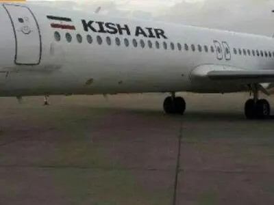 فرود اضطراری هواپیمای کیش‌ایر در فرودگاه اصفهان