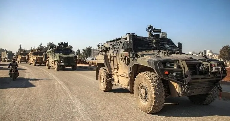ادامه ارسال خودروهای نظامی از ترکیه به سوریه