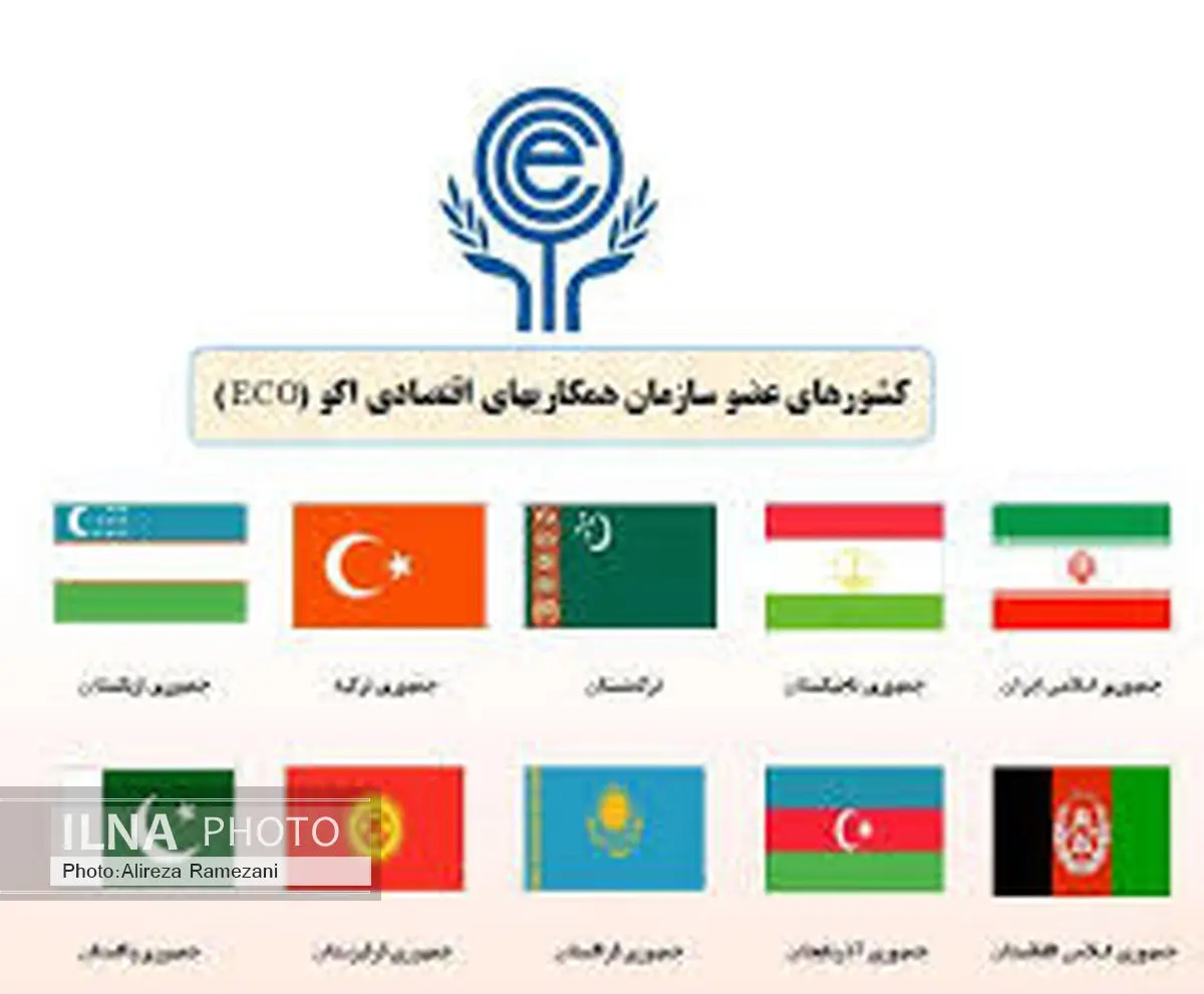 گزارش گمرک ایران از میزان تجارت خارجی کشورهای عضو اکو