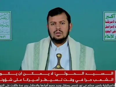 آغاز سخنرانی رهبر انصارالله یمن
