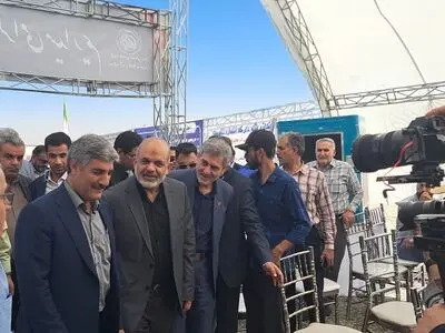 پروژه مخزن روستای بیدزرد در شیراز افتتاح شد