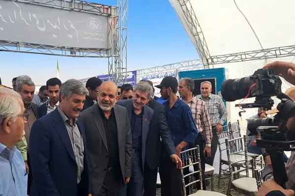 پروژه مخزن روستای بیدزرد در شیراز افتتاح شد