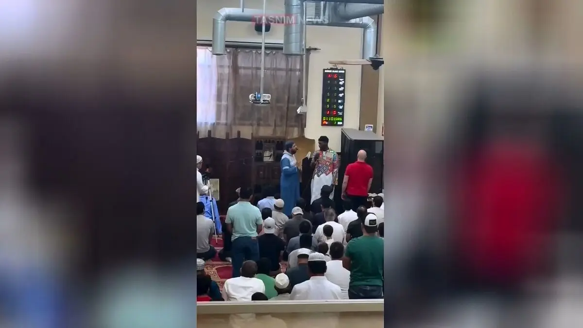 قهرمان آمریکایی دوومیدانی جهان مسلمان شد + فیلم