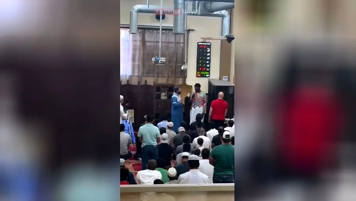 قهرمان آمریکایی دوومیدانی جهان مسلمان شد + فیلم